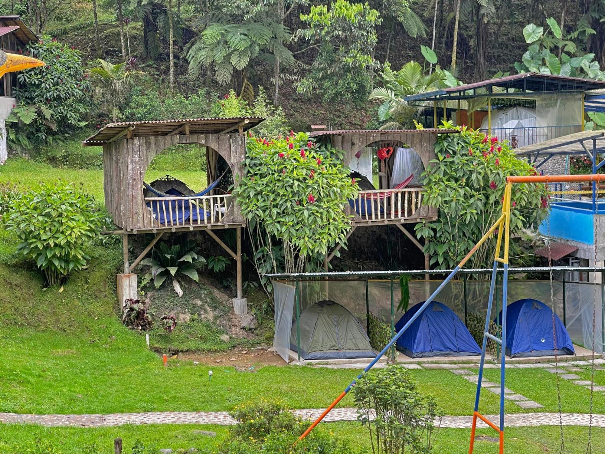 Hotel Cabanas Jc Santa Rosa de Cabal Exterior foto